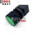 IDEC和泉绿色带灯按钮开关LW1L-M1C14VG焊脚LW-C10 纯白色