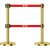 守卫神 隔离带伸缩带 不锈钢围栏 一米线栏杆 警戒线护栏 单根 钛金 双层2米