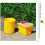 利器盒黄色废物医院用针头圆形锐器盒一次性小垃圾桶诊所 圆形2L（200个）