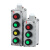 LA53-1H:2H:3H:4H防爆防腐控制按钮盒按钮开关急停按钮盒自锁控制 LA53-2H(红钮+绿钮)横版
