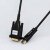 千天 Qantop  DVI转HDMI工业级4K光纤线接显示器线 双链路高清转换线 矩阵大屏15米