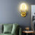 现代简约LED过道楼梯间壁灯创意个性背景墙壁灯客厅卧室床头壁灯 A款圆形-中性光