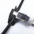 RVV2*6平方毫米软护套线国标铜芯两芯电线进户电缆二芯电源线 20米 黑色