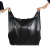兰诗（LAUTEE）DA4020 手提式黑色加大号垃圾袋塑料袋 82*125cm（50）个/包 黑色加厚