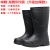 EVA超轻泡沫雨靴卫生靴厨房耐油耐酸碱高筒靴子防滑水鞋 单鞋-高筒809黑 （偏大两码） 41