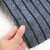捷诺立 30400 防滑垫地垫地毯门垫进门厨房裁剪吸水门垫商用地垫条纹地毯深灰色-宽条纹1.2米宽*1米*6mm厚