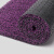 定制丝圈地垫入户门垫门厅地毯防滑防尘pvc垫子进户门脚垫可裁剪 黑紫色20mm特厚款 60*90cm