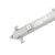 FSL佛山照明T8三防灯管防水防尘防雾LED一体化日光灯具全套1.2米双管+2根40W灯管 白光（6500K）