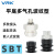 威尔克VRK 锂电行业专用多孔吸盘双层平底多气多孔吸盘吸嘴 SBT-T2-A5 金具 