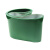 定制适用PVC轻型绿色无缝环形输送带流水线传输工业皮带胶水传送带平皮带 绿色平面