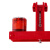 久刄 JBQ-202 太阳能警示灯声光警报器 感应型（顶挂固定式）红色(单位：台）