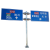 公路指示路牌警示牌交通路口标志牌铝板单双悬臂标志牌立式柱f杆 道路指示牌 根据图纸定做 0x0x0m