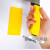 定制色标管理4厨房彩色刀具分色刀柄套 热缩刀把套 餐饮食堂彩色菜刀 黄色光面