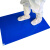 金诗洛 KSL112 粘尘垫 除尘脚踏垫净化室洁净室无尘地垫洁净 蓝色60*90cm(300张)