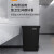 YYN商用无盖垃圾桶大容量2023厨房超大方形餐饮40大号20L 10L蓝色长方形桶
