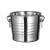 庄太太 不锈钢虎头水桶商用清洗桶清洁水桶【大号冰桶7L+冰夹】ZTT0866