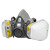 3M防毒面具6502+6002防尘毒呼吸面罩套装喷漆甲醛化工气体工业粉尘【硅胶版】