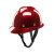 驭舵真玻璃钢安全帽 100FRP材质 耐高温耐腐蚀造船厂电焊工帽 红色