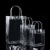 奕澜 YL5719-9  透明pvc手提袋 购物袋 竖版 24*12*34cm