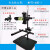 机器视觉微调实验支架  CCD工业相机支架+万向光源架 光学台 款高600mm MVT3-600-1