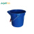 久洁Jojell加水桶加厚带精准刻度塑料保洁手提带嘴装水桶商用酒店清洁水桶蓝色14L