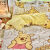 小熊四件套熊四件套床单儿童卡通床品 哈喽草莓熊 1.2米床-被套150*200三件套