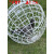 走地鸡笼子可滚动塑料圆形走动觅食鸡笼球形兔笼儿童养小动物圆形 40cm直径   一个
