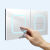 薄白色钢化玻璃开关奶油风86型一开五孔面板墙壁复位 三色可选颜色说明选项