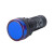 APT AD16-22D指示灯 AD16-22D/b23S 蓝色交直流24V 22.3mm  圆平形指示灯 