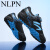 NLPN足球鞋男童儿童鞋网面透气魔术贴中小学生比赛训练鞋 黑色 28