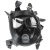 普达 防毒面具生化 MJ-4003全面罩配8号金属小罐 1套 自吸过滤式防硫化氢 工业化工用