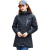 大杨2828冲锋衣 三合一户外防寒保暖防泼水防风透气外套两件套女款 黑色 XL码 定制