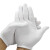 海斯迪克 白色礼仪手套 劳保白手套 加厚款均码（12双）