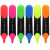施耐德（Schneider）德国进口JOB150彩色荧光笔大容量环保学生办公标记号马卡龙色12种颜色可选阅读重点标记 荧光色6色各1支