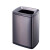 邦道尔  塑料盖 开口 酒店垃圾桶 长方形垃圾桶 SF40-F01（砂银钢）40L SF8-F01(玫瑰金)8L