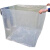 PE透明四方袋防尘防雨加厚立体方底塑料袋大型机器生产设备包装袋 (长600*宽240)*高240cm