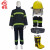 者也 02款消防服安全防护加厚双层时尚阻燃消防作业服 单式五件套 L