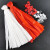 冰禹 水果网袋网兜 尼龙塑料小网眼袋 网兜编织袋 50cm红色加厚(100个) BYH-282