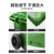 礼丝汀240L升户外环卫大号商用垃圾桶厨房专用带盖脚踏分类公共场合工业 240-1升绿色5个