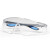 霍尼韦尔（Honeywell）护目镜 300110 S300A蓝款透明镜片防护眼镜 男女 防风沙防雾 1副