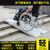 移动折叠轮椅车斜坡板 铝合金推车平板残疾人防滑楼梯便携装车通道 长182.5*宽72cm左右折叠 建议一到三步台阶