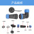星期十SP20W弯头对接型焊接款防水航空插插头插座公母头电缆电线连接器 6芯/弯头对接10A适用8-12mm 定制