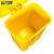 希万辉 特厚黄色45L 加厚脚踏带盖垃圾桶医疗废物处理利器盒XWH0011