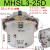 气动三爪手指气缸MHSL3-16/32/40/50/80/100/125D机械手夹具 MHSL3-25D