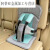汽车载婴儿童安全坐垫宝宝坐垫可携式电动轿四轮简易通用绑带增高 6个月到3岁（1436斤）格纹