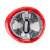 舜选 玻璃钢安全帽 SHX-B1 建筑工地施工程防砸抗冲击 圆顶红色1顶 定制logo印字链接