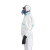 添盾 TD-BP9616胶条型 白色带帽连体式限次性工业防护服 白色 L