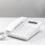 得力（deli） 有线电话机免电池固定电话家用办公来电显示座机大按键 779 竖式白色