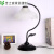 新中式古典台灯欧式复古卧室床头柜台灯美式书房玻璃可调光装饰灯 A款+三色LED灯泡 按钮开关
