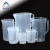阿力牛 YSY-005 塑料刻度杯 抗老化量杯 实验室器皿 塑料烧杯 500mL (2个装)	 500mL 
